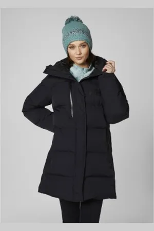 Helly Hansen Para mulher. 53205 Parka Adore acolchoada preta (L), , Casual, Poliéster, Manga comprida, Polister Reciclado, Sustentável