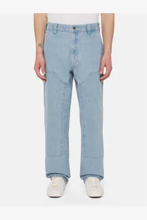 Dickies Para homem. DK0A4YPXC151 Calças de ganga Blue Madison (28), , Casual, Algodão, Denim