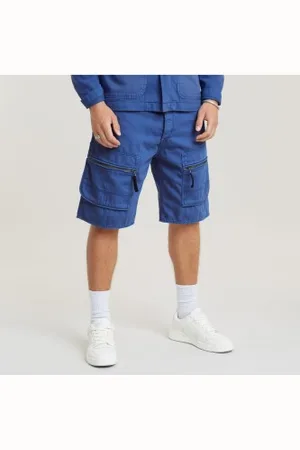 G-Star Para homem. D24442-D551-G336 Bermudas de ganga Cargo Loose (27), Casual, Algodão