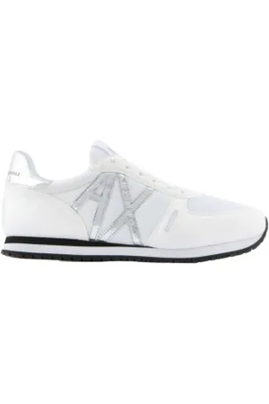 Armani Exchange Para mulher. XDX031XV137M696 Trainers Logo (37), Plano, Cordão, Casual