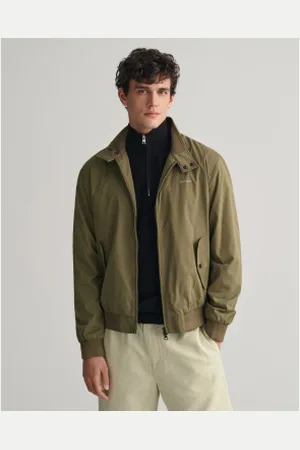 GANT Para homem. 7006381 Casaco leve Harrington (L), Casual, Manga comprida, Polister Reciclado, Sustentável
