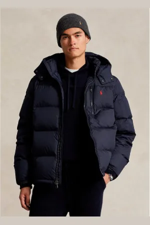 Ralph Lauren Para homem. 710810936002 Camisa impermeável marítima (XXL), Casual, Manga comprida, Polister Reciclado, Marinho