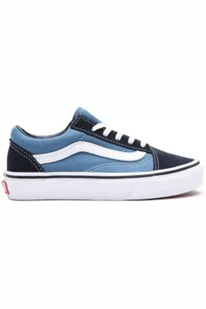 Vans Unisex para criança. VN000W9TNWD1 JUNIOR DE ESCOLHA VELHA (31), Plano, Camurça, Cordão, Casual, Esportivo, moda infantil