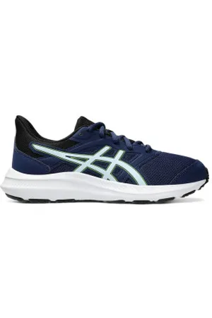 Asics Unisex para criança. 1014A300 Sapatos Jolt 4 Gs navy (39.5), Plano, Cordão, Casual, Esportivo, Running, Multisport, , moda infa
