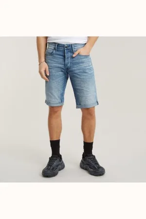 G-Star Para homem. D07432-8973-424 Calções 3301 Denim (29), Casual, Algodão