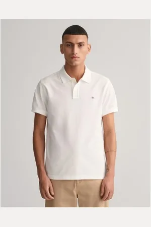 GANT Para homem. 2220 Polo Piqué Slim Fit Shield (XL), Casual, Algodão, Clássico, Manga curta