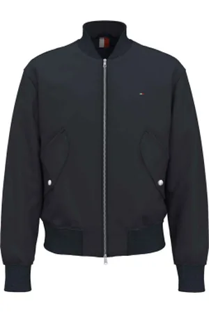 Tommy Hilfiger Para homem. MW0MW36592 Casaco bomber térmico repelente de água (L), Casual, Manga comprida, Polister Reciclado, Sustentável
