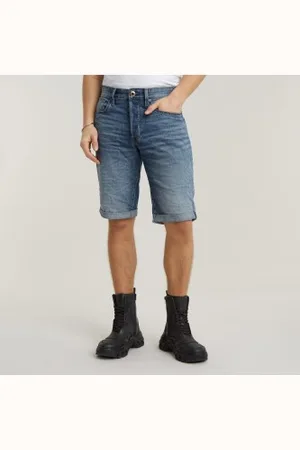 G-Star Para homem. D07432-8973-071 Calções 3301 Denim (24), Casual, Algodão