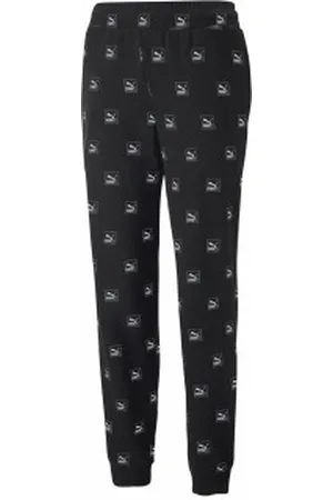 PUMA Para mulher. 53706001 Calças Marca Amor AOP FL (L), Casual, Esportivo, Algodão, Multisport, Poliéster, Sustentável