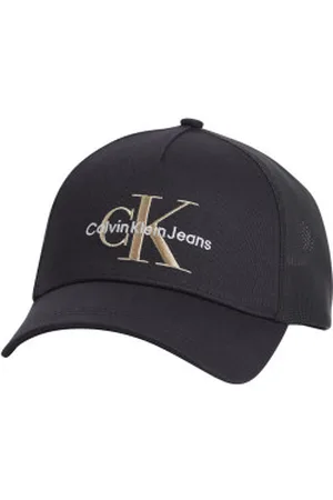 Calvin Klein Para homem. K50K511807 Boné Monogram Trucker (OSFA), Casual, Algodão