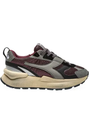 Diadora Para mulher. 201180909 Mercury Elite Urban Leather Shoes cinzento (38), Couro, 3 a 5cm, Cordão, Casual