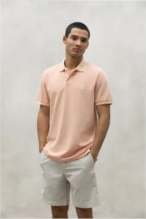 ECOALF Para homem. MCMGAPOTEDSL0820S24-123 Pólo Ted (S), Casual, Manga curta, Algodão orgânico, Sustentável, Algodão Reciclado