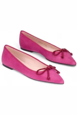Pretty Ballerinas Para mulher. 47987 Sapatos cor-de- Ella (36), Tecido, Plano, 1 a 3cm, Nenhum, Casual