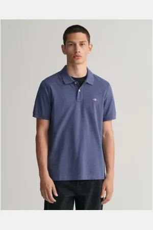 GANT Para homem. 2210 Pólo em piqué Regular Fit Shield (S), Casual, Algodão, Clássico, Manga curta