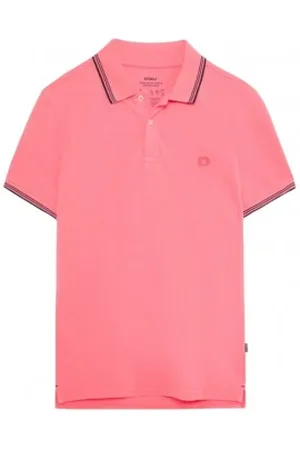 ECOALF Para homem. GAPOALEXA0820MS23-256 Polo Alexalf (M), Vermelho, Casual, Manga curta, Algodão orgânico, Sustentável, Algodão Recic