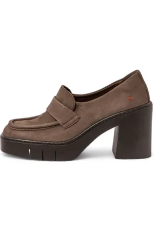 Art Para mulher. 119721312003_012 Mocassins castanho 1972 (42), Marrom, 8 a 10cm, Nenhum, Casual
