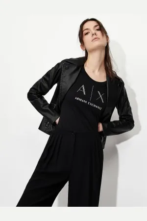 Armani Exchange Para mulher. 8NYB13YNVLZ1200 Casaco de tecido (L), Casual, Poliéster, Manga comprida
