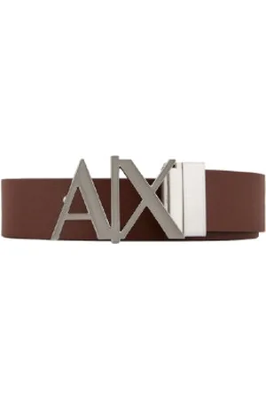 Armani Exchange Para homem. 951017CC50503356 Cinto castanho (28), Casual, Clássico, Pele