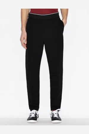 Armani Exchange Para homem. 8NZP82ZJH3Z1200 Calças Jogger Felpa (L), Casual, Algodão