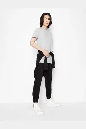 Armani Exchange Para homem. 8NZP90ZJ6JZ1200 Calças Marca (M), Casual, Viscoso