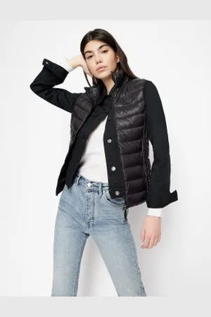 Armani Exchange Para mulher. 8NYQ01YNM4Z1200 Colete Piumino (L), Casual, Poliamida