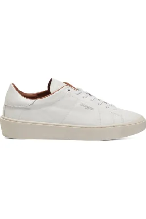 Blauer Para homem. S4STATEN01 Staten 01 sapatilhas brancas (41), Branco, Plano, Cordão, Casual