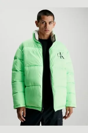 Calvin Klein Para homem. J30J324438 Casaco de penas reversível 90