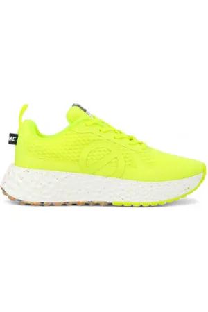 No Name Para homem. QNVMMS0 Sapatos de couro Carter Fly em amarelo (40), 3 a 5cm, Cordão, Casual
