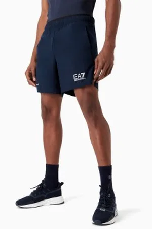 EA7 Para homem. 8NPS07_PN6TZ Bermudas Pro navy (XXS), Esportivo, Multisport, Poliéster