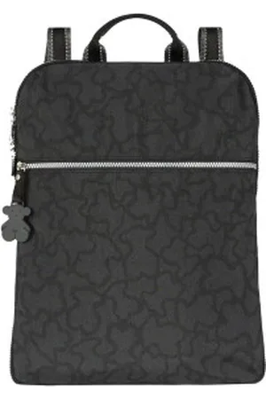 TOUS Para mulher. 2001038147 Mochila Kn Antracite Cores Preto (OSFA), Casual, Náilon
