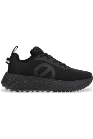 No Name Para mulher. LNVDMS0 Carter Fly sapatos de couro preto (41), Plano, Cordão, Casual