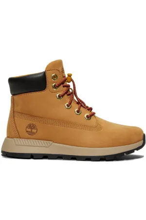 Timberland Unisex para criança. TB0A63VW2311 Botas castanhas Killington Trekker Ankle Boots (36), Marrom, Plano, Cordão, Casual, Es