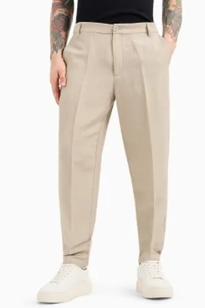 Armani Exchange Para homem. 8NZP15ZNFNZ1724 Calças de linho (28), Casual