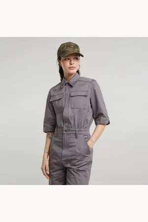G-Star Para mulher. D24588-D766-1468 Núcleo cinzento geral (XS), Casual, , Algodão, Manga 3/4
