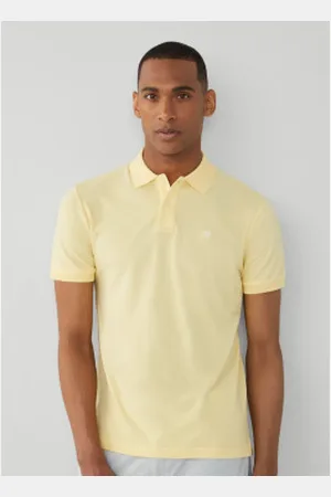 Hackett Para homem. HM562363 Polo Slim Fit Logo (XXL), Casual, Algodão, Manga curta
