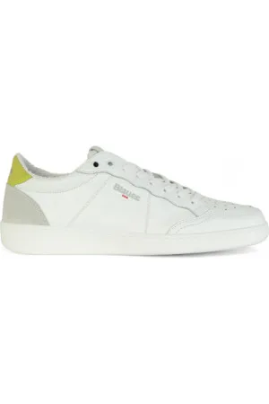 Blauer Para homem. S4MURRAY11 Sapatos de couro Murray branco (40), Plano, Cordão, Casual
