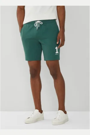 Hackett Para homem. HM581234 Calções Heritage verdes (XL), Casual, Algodão