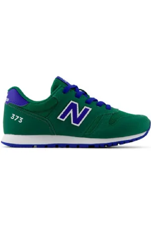 New Balance Unisex para criança. YC373V2 Ténis 373 (28), Plano, Cordão, Casual, Esportivo, Multisport, moda infantil