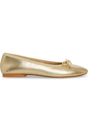 Steve Madden Para mulher. SM11002909 Flores de bailarinas douradas (37), , Plano, Nenhum, Casual