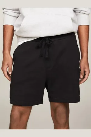 Tommy Hilfiger Para homem. DM0DM18479 Calções de treino com remendo (XL), Casual, Algodão