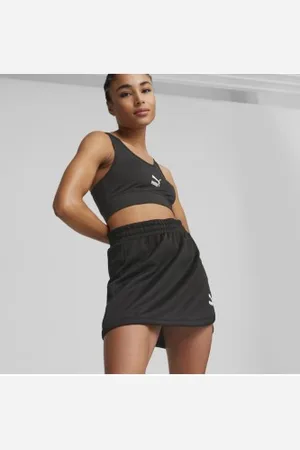 PUMA Para mulher. 53806101 Clássicos da saia A-Linha Preta (S), , Casual, Esportivo, Multisport, Poliéster, Sustentável