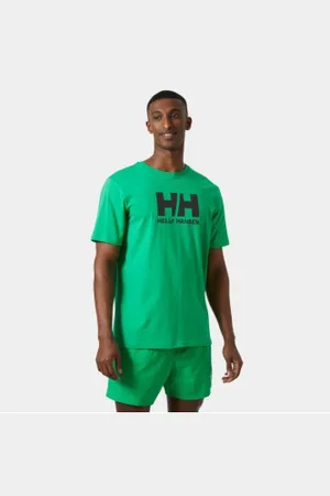 Helly Hansen Para homem. 33979 T-shirt com logótipo Hh (S), Casual, Esportivo, Manga curta, Polister Reciclado
