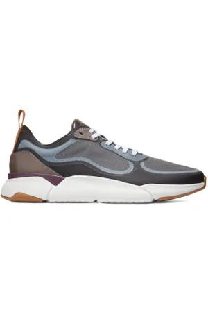 Cole Haan Para homem. C33048 Sapatos Grandsport Trainer cinzento, (43), Plano, Cordão, Casual, Cinza, Poliéster reciclado