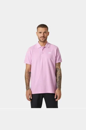 Helly Hansen Para homem. 33980 Polo Transat cor-de- (S), Casual, Manga curta, Algodão orgânico