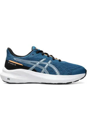 Asics Unisex para criança. 1014A343 Sapatos Gt-1000 13 Gs (39.5), Plano, Cordão, Casual, Esportivo, Running, Multisport, moda infantil