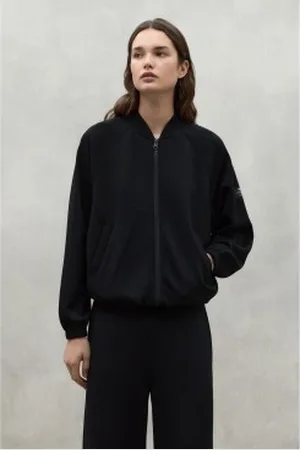 ECOALF Para mulher. MCWGASTDELFO0396S24-319 Sweatshirt Delfos preta (S), , Casual, Manga comprida, Polister Reciclado, Sustentável