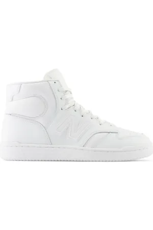 New Balance Para homem. BB480V1 Sapatos 480 brancos (42), Plano, Cordão, Casual