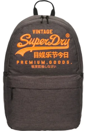 Superdry Unisex. Y9110262A Mochila Heritage Montana cinzenta (OSFA), Casual, , Poliéster