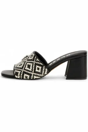 Guess Para mulher. FLGGA3ELE03 Sandálias gables ráfia (39), 5 a 8cm, Nenhum, Casual, Sapatos de Festa