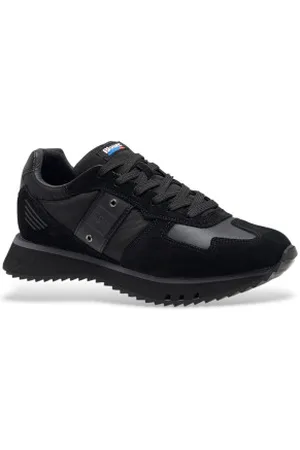 Blauer Para homem. F4TOKYO01 Ténis de couro Tokyo 01 preto (40), Plano, Cordão, Casual